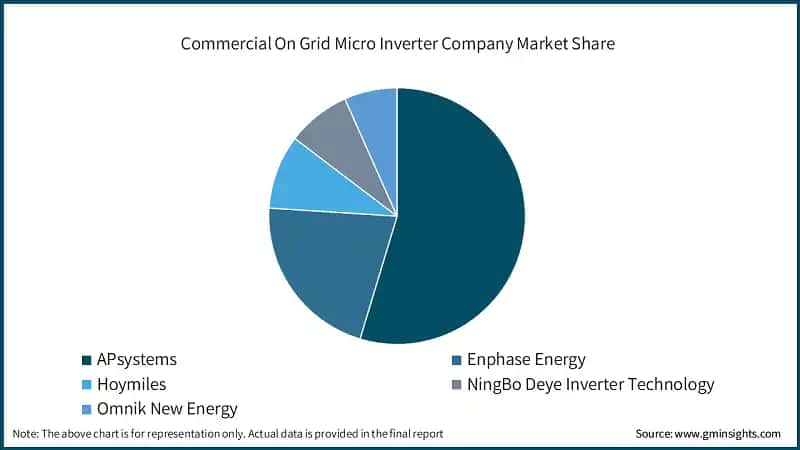 Commercial on Grid Micro Inverter Company Market Share