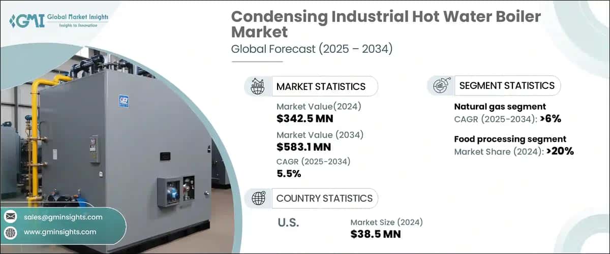 Condensing Industrial Hot Water Boiler Market