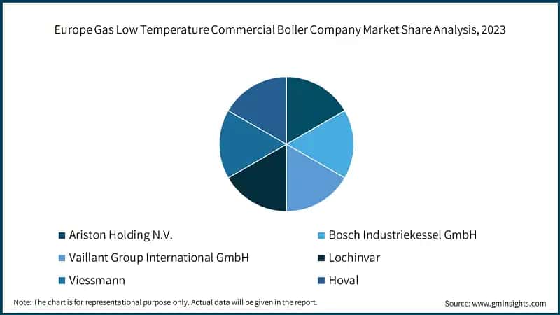 Europe Gas Low Temperature Commercial Boiler Company Market Share Analysis, 2023