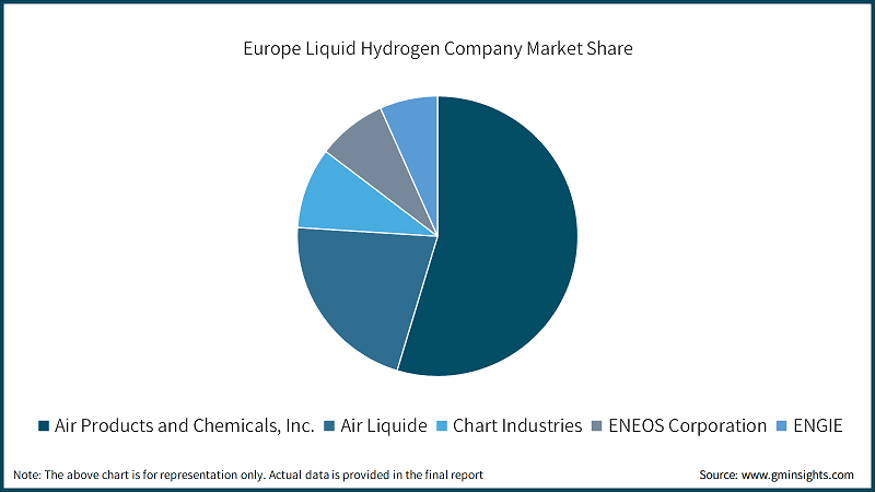 Europe Liquid Hydrogen Company Market Share