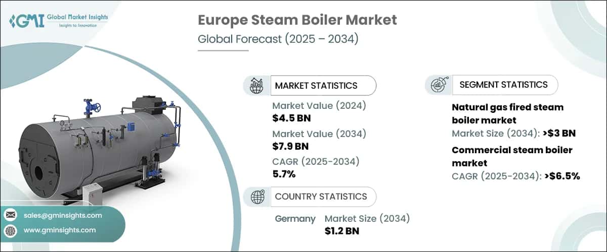 Europe Steam Boiler Market