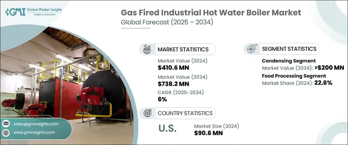 Gas Fired Industrial Hot Water Boiler Market