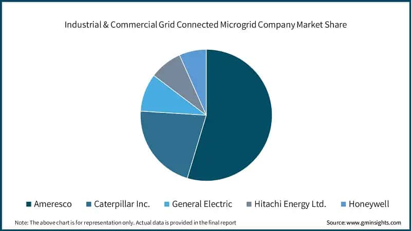 Industrial & Commercial Grid Connected Microgrid Company Market Share
