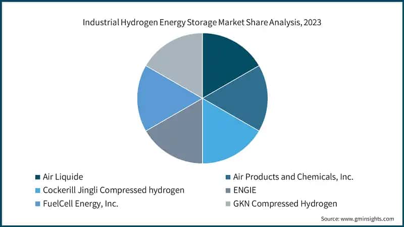 Industrial Hydrogen Energy Storage Market Share Analysis, 2023
