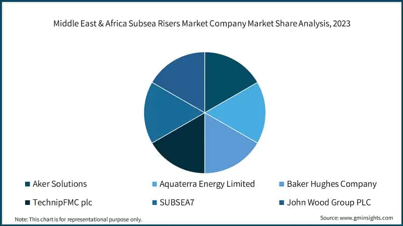 Middle East & Africa Subsea Risers Market Company Market Share Analysis, 2023