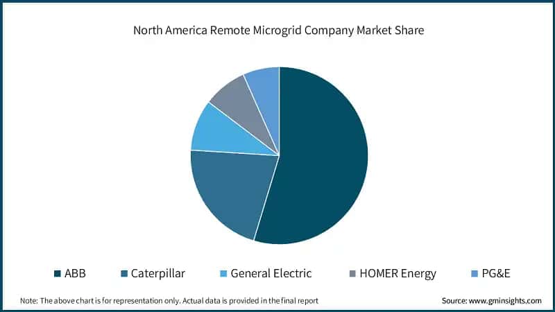 North America Remote Microgrid Company Market Share