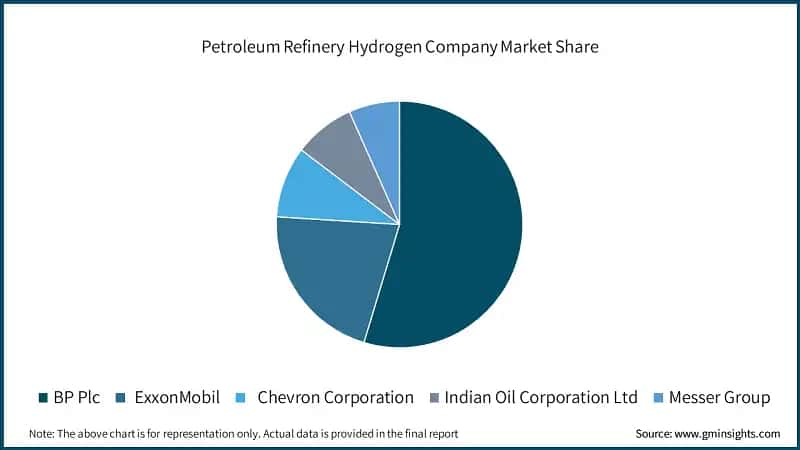 Petroleum Refinery Hydrogen Company Market Share
