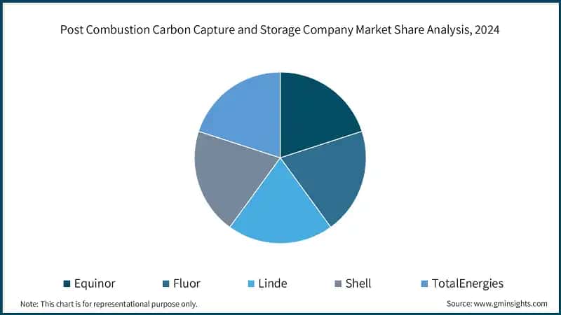 Post Combustion Carbon Capture and Storage Company Market Share Analysis, 2024