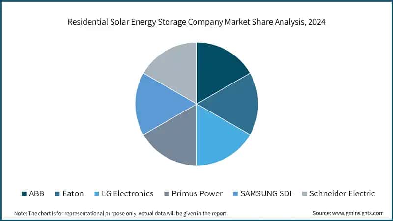 Residential Solar Energy Storage Company Market Share Analysis, 2024