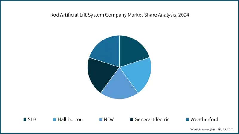 Rod Artificial Lift System Company Market Share Analysis, 2024