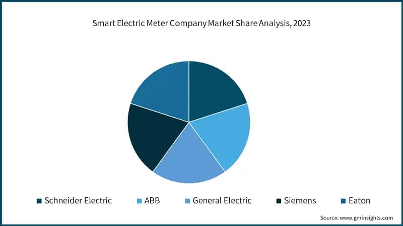 Smart Electric Meter Company Market Share Analysis, 2023