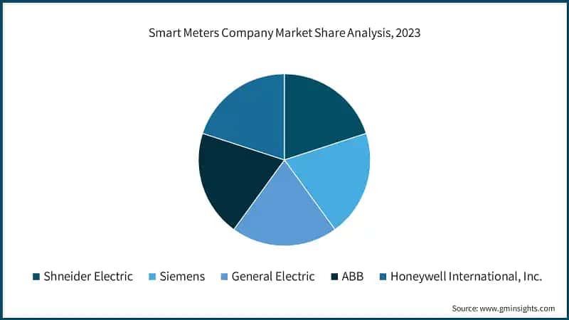 Smart Meters Company Market Share Analysis, 2023
