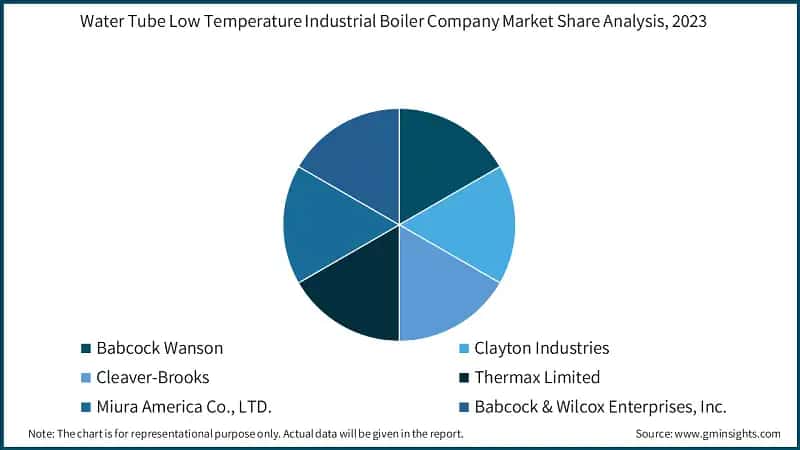 Water Tube Low Temperature Industrial Boiler Company Market Share Analysis, 2023