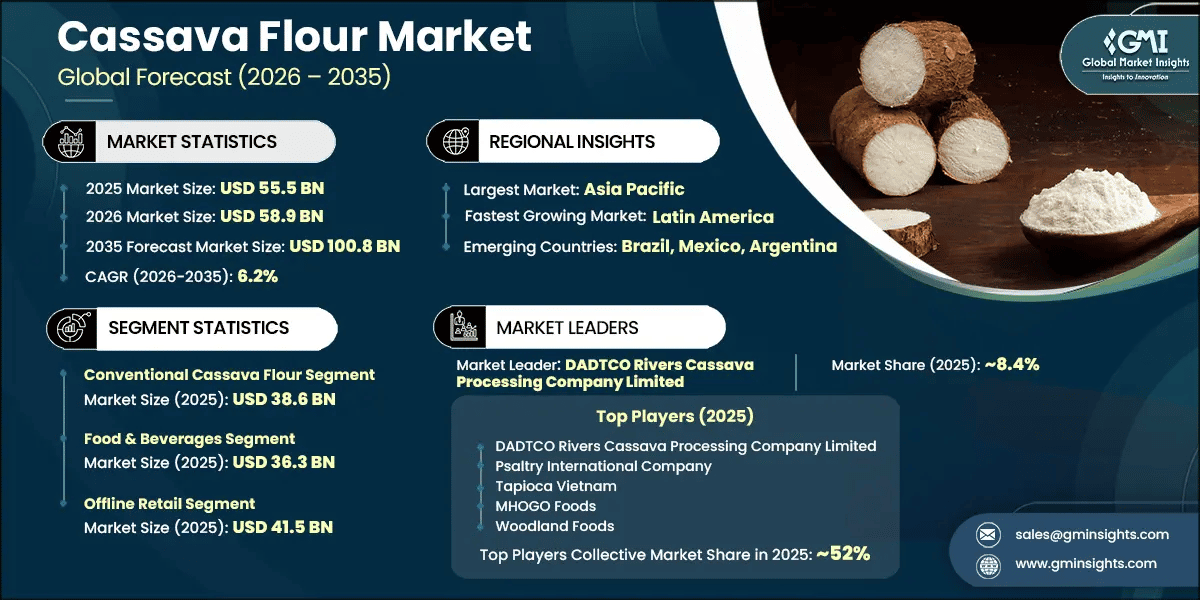 Rapport d'étude du marché de la farine de manioc