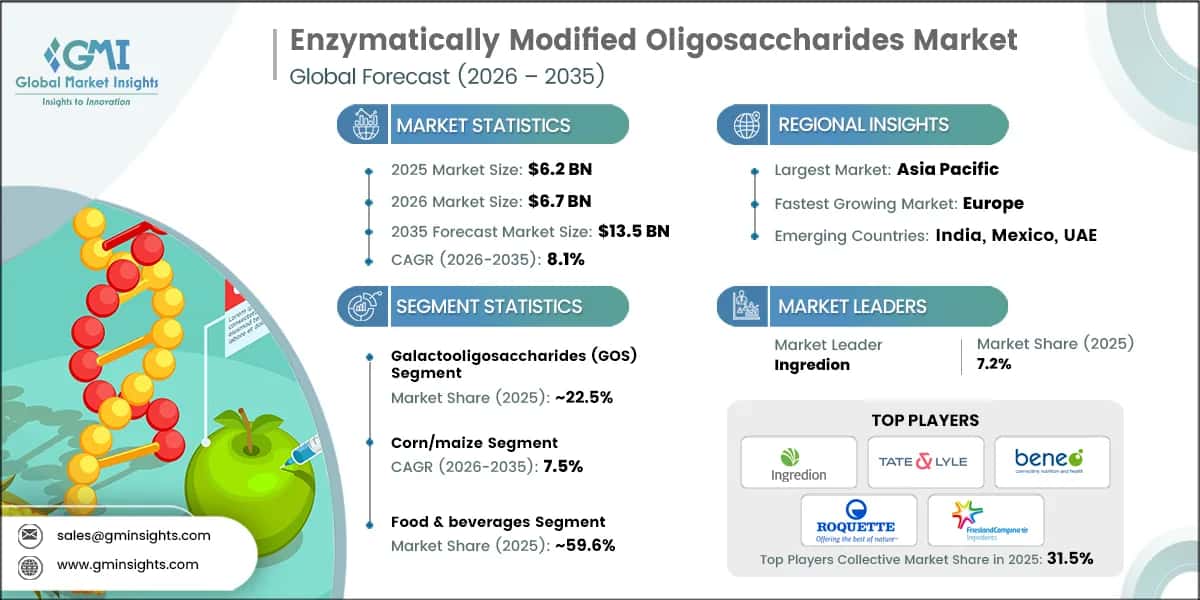 Enzymatically Modified Oligosaccharides Market Research Report