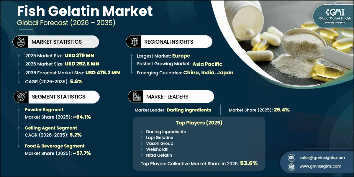 Fish Gelatin Market Research Report