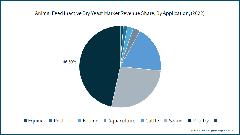 Animal Feed Inactive Dry Yeast Market Revenue Share, By Application,