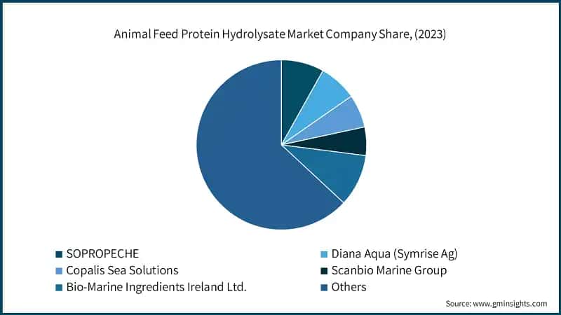 Animal Feed Protein Hydrolysate Market Company Share, (2023)