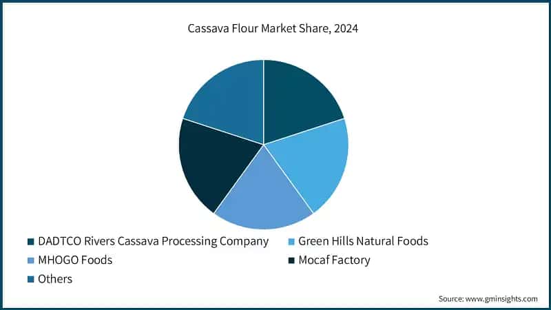 Cassava Flour Market Share, 2024