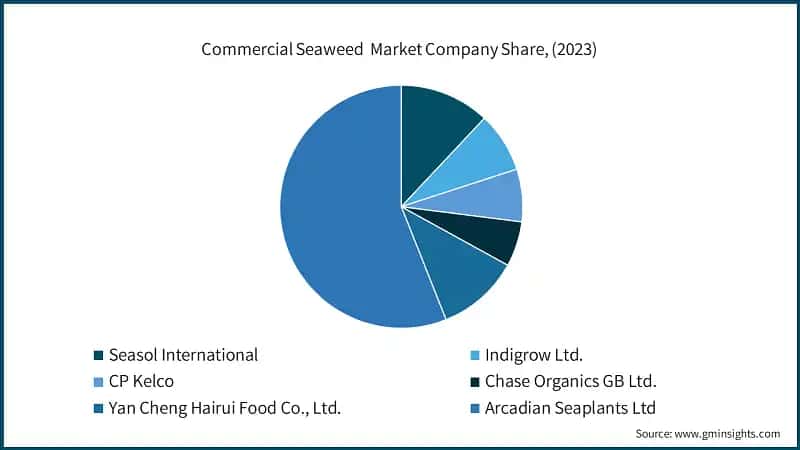 Commercial Seaweed&nbsp; Market Company Share, (2023)