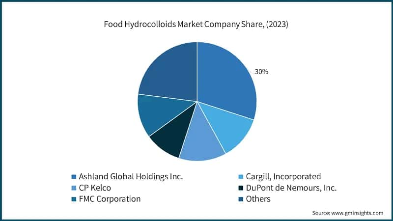 Food Hydrocolloids Market Company Share, (2023)