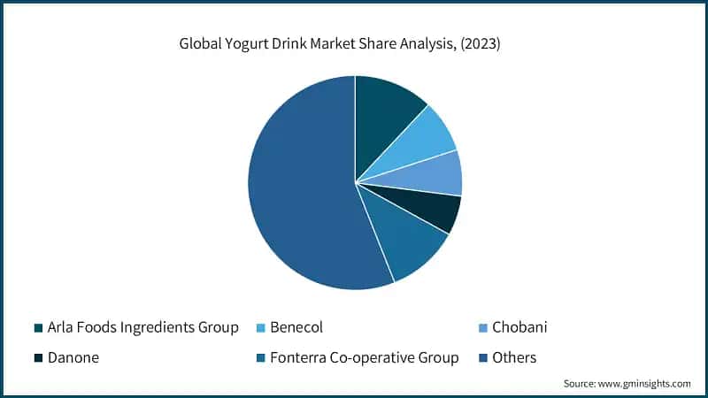 Global Yogurt Drink Market Share Analysis, (2023)