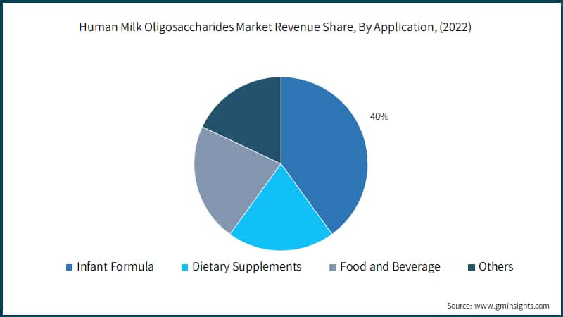Human Milk Oligosaccharides Market Revenue Share, By Application, (2022)