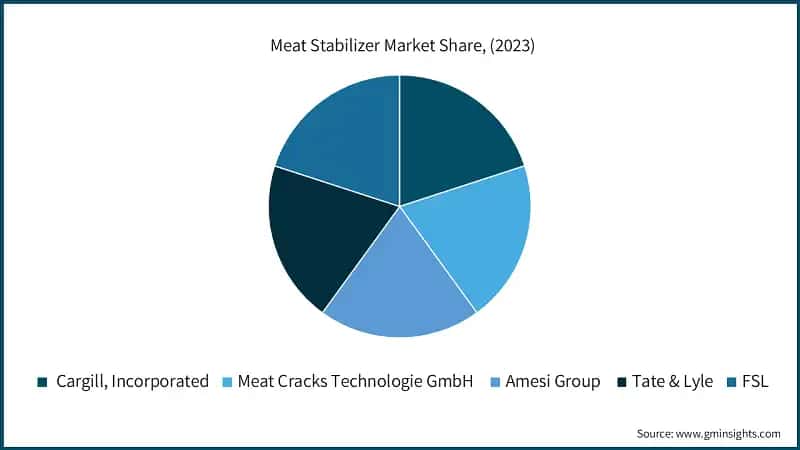Meat Stabilizer Market Share, (2023)
