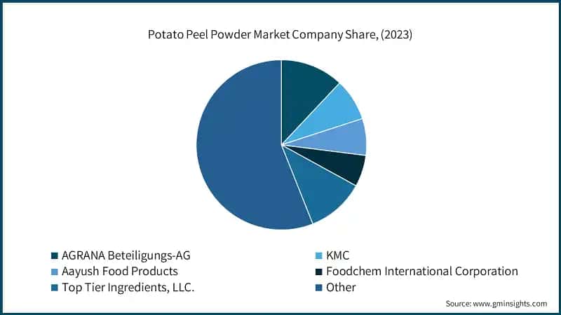 Potato Peel Powder Market Company Share, (2023)