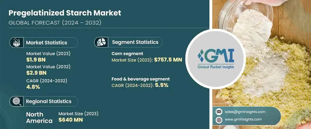 Pregelatinized Starch Market