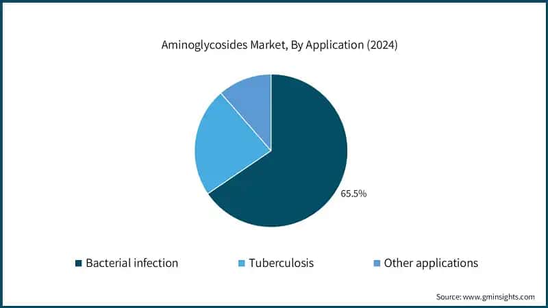 Aminoglycosides Market, By Application (2024)