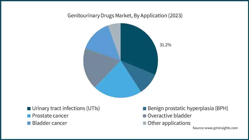 Genitourinary Drugs Market, By Application (2023)