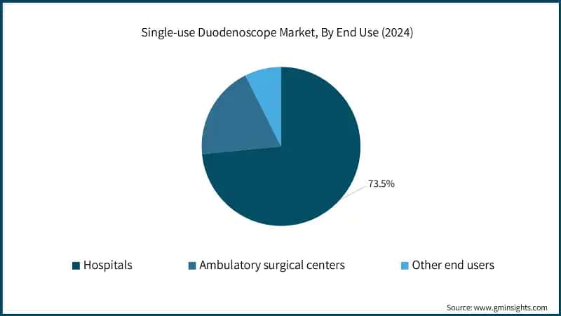 Single-use Duodenoscope Market, By End Use (2024)