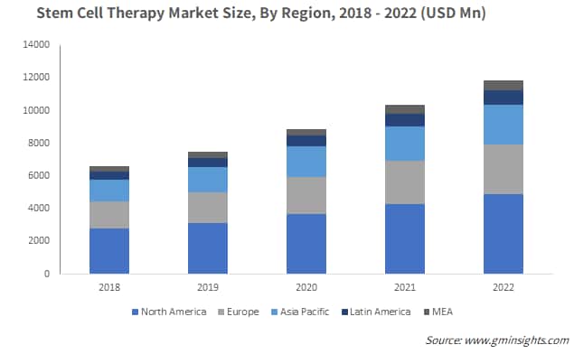 Stem Cell Therapy Market Size, By Region