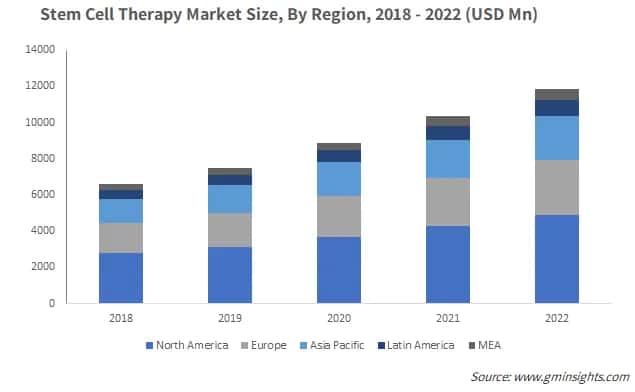 Stem Cell Therapy Market Size, By Region