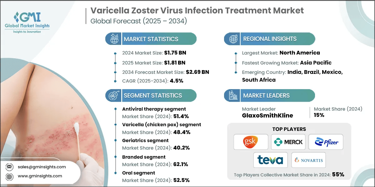 Varicella Zoster Virus Infection Treatment Market