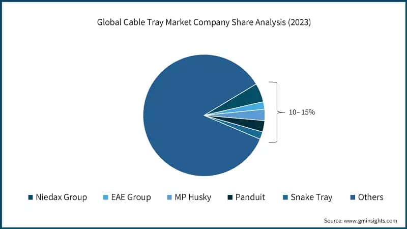 Global Cable Tray Market Company Share Analysis (2023)