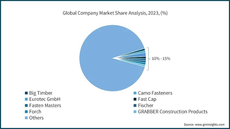 Global Company Market Share Analysis, 2023, (%) 