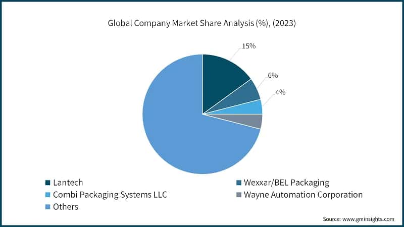 Global Company Market Share Analysis (%), (2023)