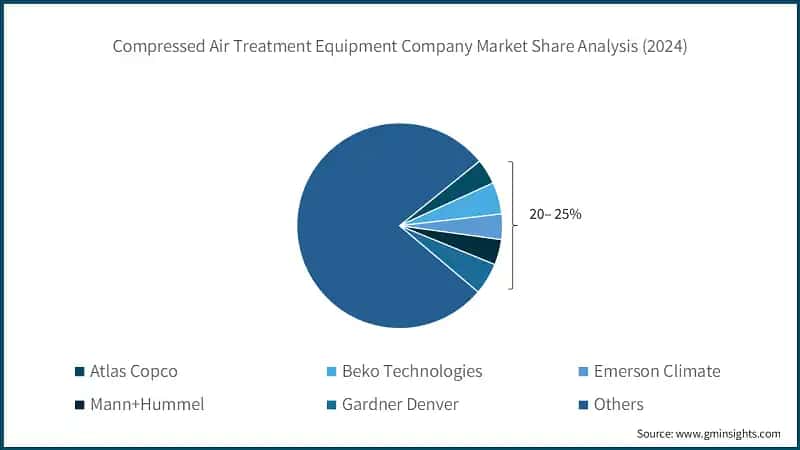Compressed Air Treatment Equipment Company Market Share Analysis (2024)
