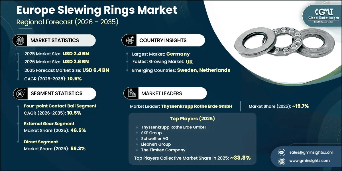 Europe Slewing Rings Market Research Report