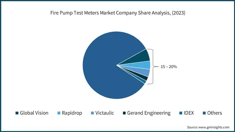 Fire Pump Test Meters Market Company Share Analysis, (2023)
