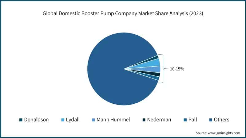 Global Domestic Booster Pump Company Market Share Analysis (2023)