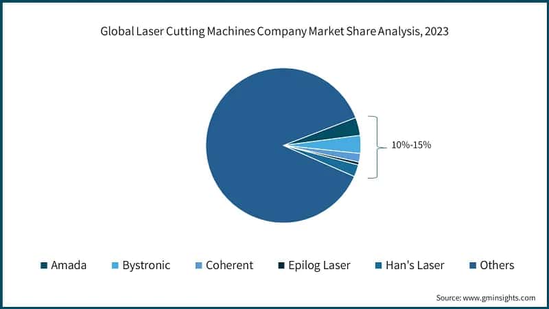 Global Laser Cutting Machines Company Market Share Analysis, 2023