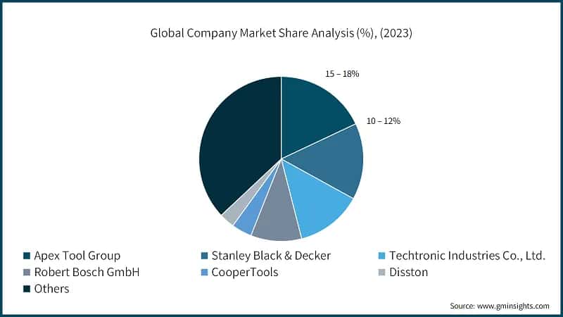 Global Company Market Share Analysis (%), (2023)
