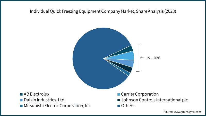 Individual Quick Freezing Equipment Company Market, Share Analysis (2023)