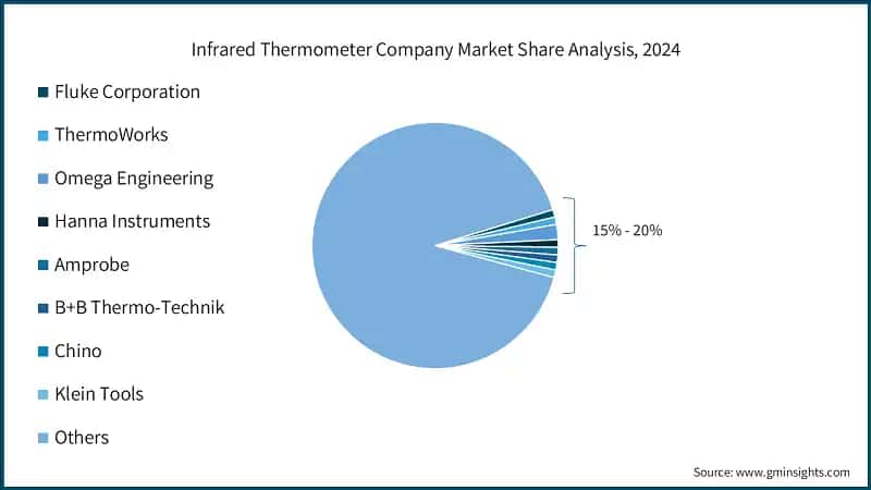 Infrared Thermometer Company Market Share Analysis, 2024