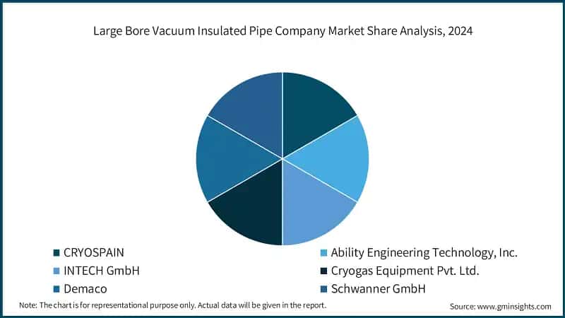 Large Bore Vacuum Insulated Pipe Company Market Share Analysis, 2024