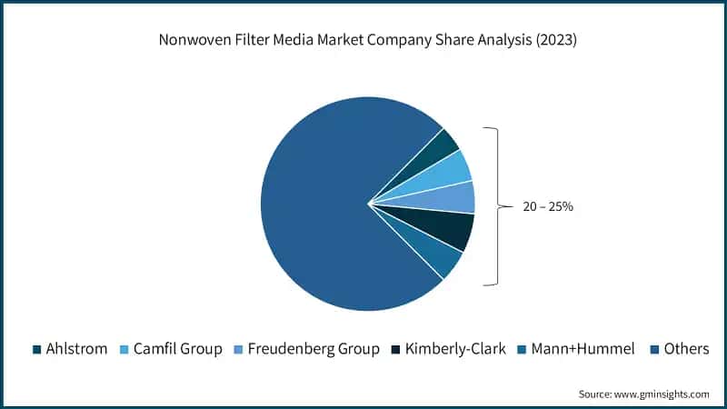 Nonwoven Filter Media Market Company Share Analysis (2023)