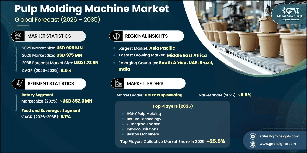 Pulp Molding Machine Market Research Report